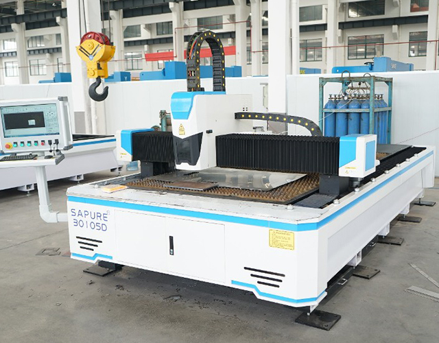 3000W 4000 * 2000 machine de découpe laser en aluminium pour ustensiles de cuisine